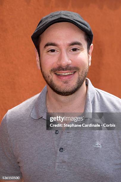 Kyan Khojandi attends the 2015 Roland Garros French Tennis Open - Day Four, on May 26, 2015 in Paris, France.