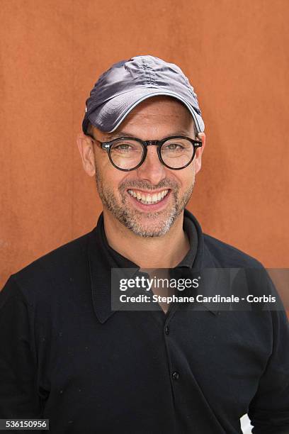 Maurice Barthelemy attends the 2015 Roland Garros French Tennis Open - Day Seven, on May 30, 2015 in Paris, France.