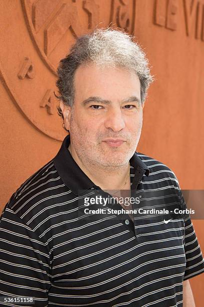 Raphael Mezrahi attends the 2015 Roland Garros French Tennis Open - Day Seven, on May 30, 2015 in Paris, France.