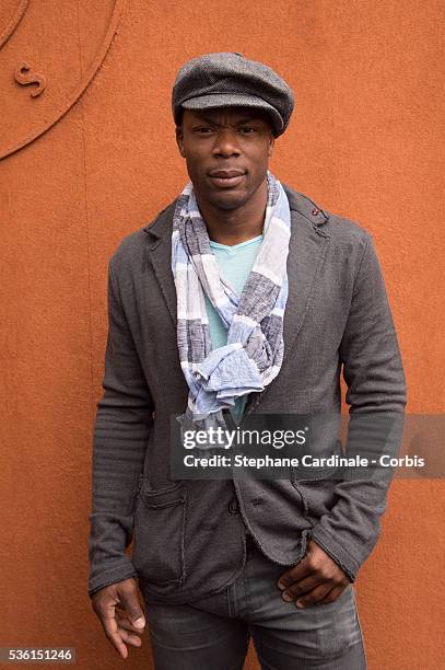 Sylvain Wiltord attends the 2015 Roland Garros French Tennis Open - Day Eight, on May 31, 2015 in Paris, France.