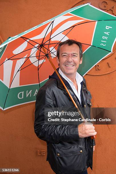 Jean-Luc Reichmann attends the 2015 Roland Garros French Tennis Open - Day Eight, on May 31, 2015 in Paris, France.