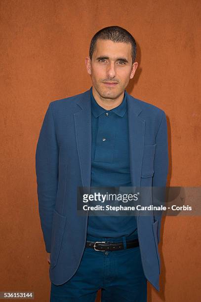 Designer Felipe Oliveira Baptista attends the 2015 Roland Garros French Tennis Open - Day Twelve, on June 4, 2015 in Paris, France.