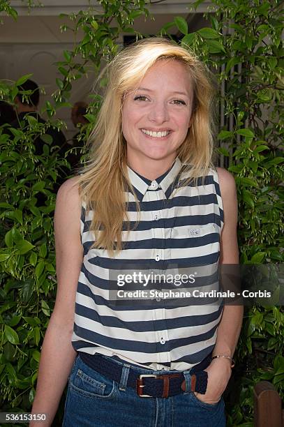 Charlie Bruneau attends the 2015 Roland Garros French Tennis Open - Day Twelve, on June 4, 2015 in Paris, France.