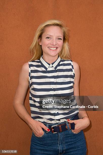 Charlie Bruneau attends the 2015 Roland Garros French Tennis Open - Day Twelve, on June 4, 2015 in Paris, France.