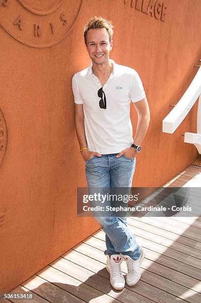 Cyril Feraud attends the 2015 Roland Garros French Tennis Open - Day Twelve, on June 4, 2015 in Paris, France.