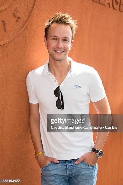 Cyril Feraud attends the 2015 Roland Garros French Tennis Open - Day Twelve, on June 4, 2015 in Paris, France.