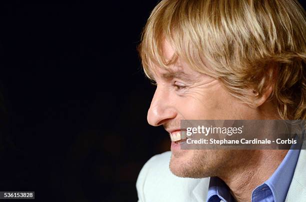 Owen Wilson at the press conference of "Midnight in Paris" during the 64rd Cannes International Film Festival.