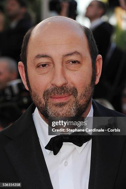 Kad Merad at the premiere of "The Artist" during the 64th Cannes International Film Festival.