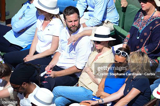 Anne Marivin attends the 2015 Roland Garros French Tennis Open - Day Fourteen, on June 6, 2015 in Paris, France.