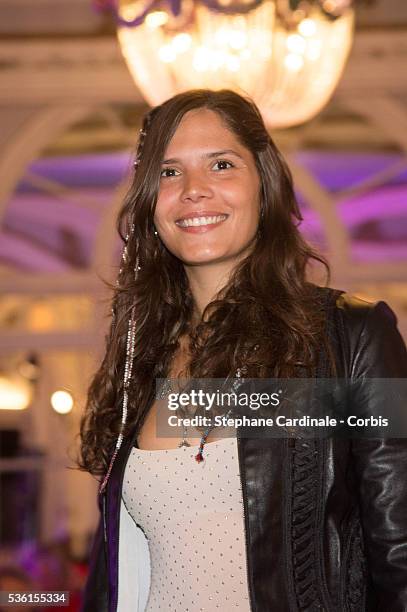 Singer Vanille Clerc attends the Opening Dinner of the 29th Cabourg Romantic Film Festival on June 11, 2015 in Cabourg, France.