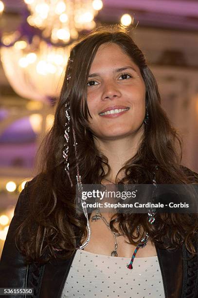 Singer Vanille Clerc attends the Opening Dinner of the 29th Cabourg Romantic Film Festival on June 11, 2015 in Cabourg, France.