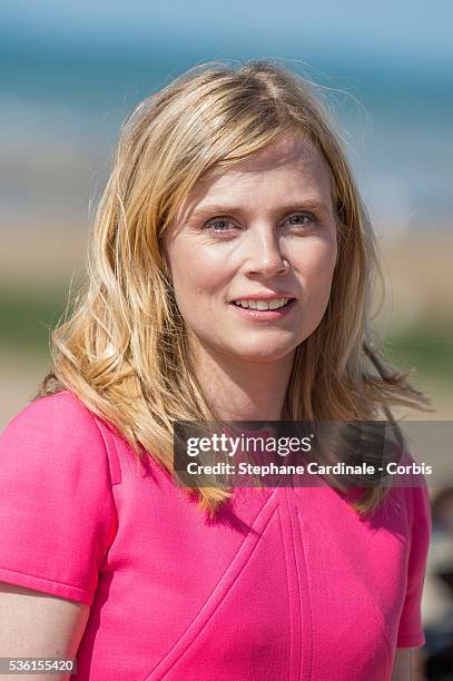 Isabelle Carre attends the 29th Cabourg Romantic Film Festival on June 13, 2015 in Cabourg, France.