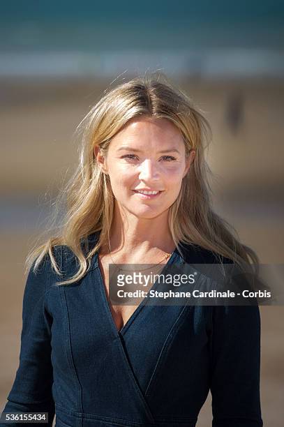 Virginie Efira attends the 29th Cabourg Romantic Film Festival on June 13, 2015 in Cabourg, France.