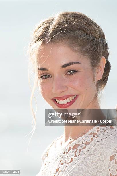 Alice Isaaz attends the 29th Cabourg Romantic Film Festival on June 13, 2015 in Cabourg, France.