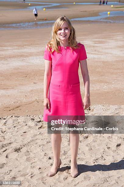 Isabelle Carre attends the 29th Cabourg Romantic Film Festival on June 13, 2015 in Cabourg, France.