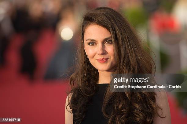 Actress Julia Faure attends the closing Ceremony of the 29th Cabourg Romantic Film Festival on June 13, 2015 in Cabourg, France.