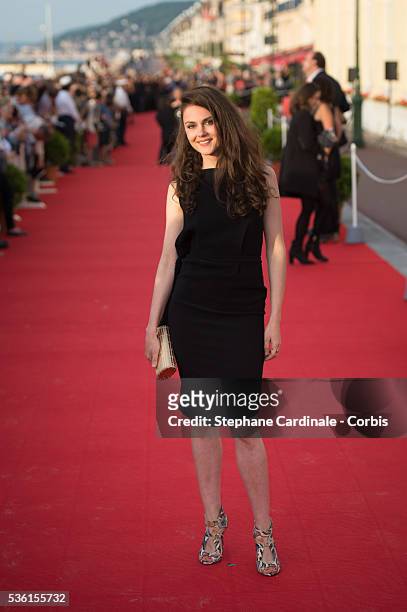 Actress Julia Faure attends the closing Ceremony of the 29th Cabourg Romantic Film Festival on June 13, 2015 in Cabourg, France.