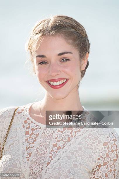 Alice Isaaz attends the 29th Cabourg Romantic Film Festival on June 13, 2015 in Cabourg, France.
