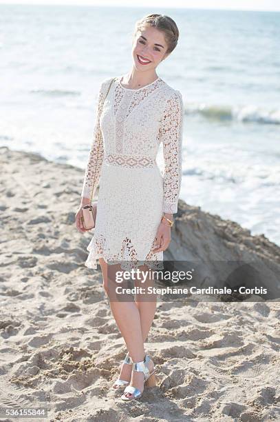 Alice Isaaz attends the 29th Cabourg Romantic Film Festival on June 13, 2015 in Cabourg, France.