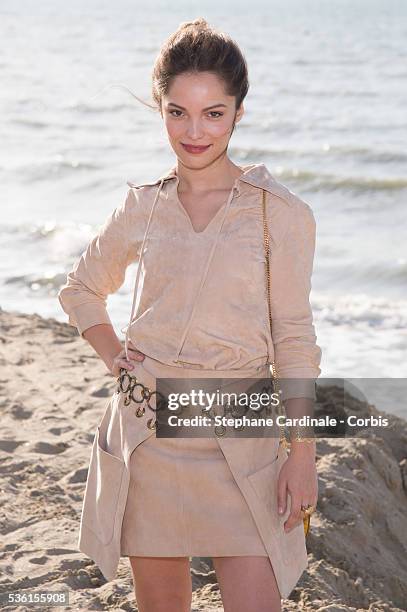 Lola le Lann attends the 29th Cabourg Romantic Film Festival on June 13, 2015 in Cabourg, France.