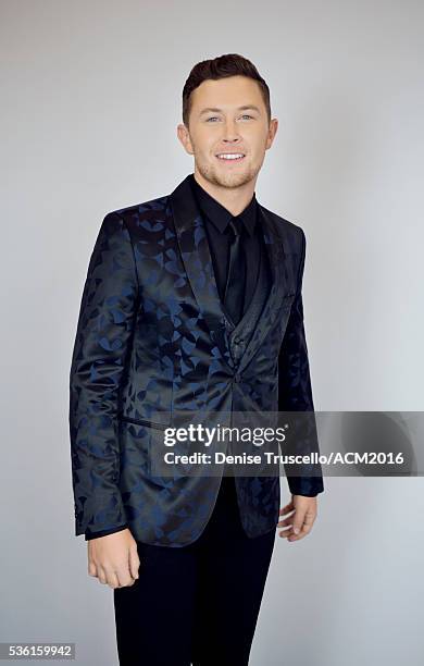 American country music singer who won the tenth season of American Idol Scotty McCreery poses for a portrait at the 51st Academy Of Country Music...