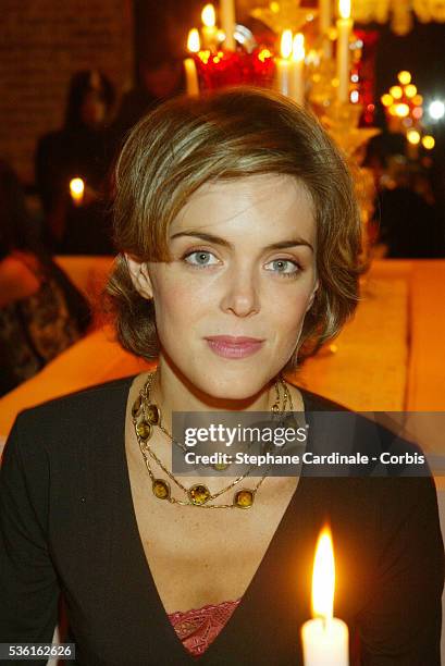 Cookery writer, Julie Andrieu attends the store opening.