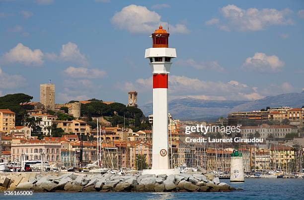 cannes - cannes harbour stock pictures, royalty-free photos & images