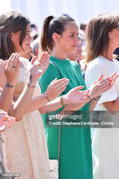 Pauline Ducruet attends the First Day of the 10th Anniversary on the Throne Celebrations on July 11, 2015 in Monaco, Monaco.