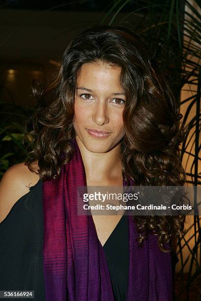 Actress Maria Jurado arrives at the premiere of director Claude Lelouch's movie "Le Genre humain - 1: Les Parisiens", selected for the opening...