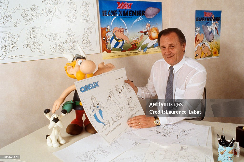 French Cartoonist Albert Uderzo