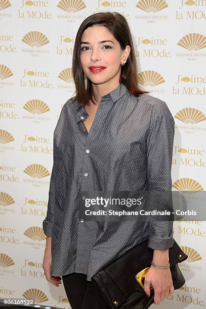Heloise Godet attends the J'aime La Mode - Mandarin Oriental - Photocall at Hotel Mandarin Oriental on September 28, 2015 in Paris, France.