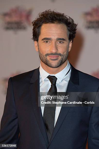 Guillaume Pley arrives at the 17th NRJ Music Awards at Palais des Festivals on November 7, 2015 in Cannes, France.