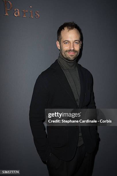 Benjamin Millepied attends the Berluti Menswear Fall/Winter 2016-2017 show as part of Paris Fashion Week on January 22, 2016 in Paris, France.