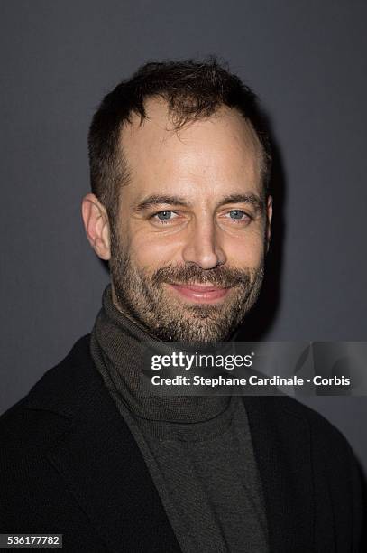 Benjamin Millepied attends the Berluti Menswear Fall/Winter 2016-2017 show as part of Paris Fashion Week on January 22, 2016 in Paris, France.