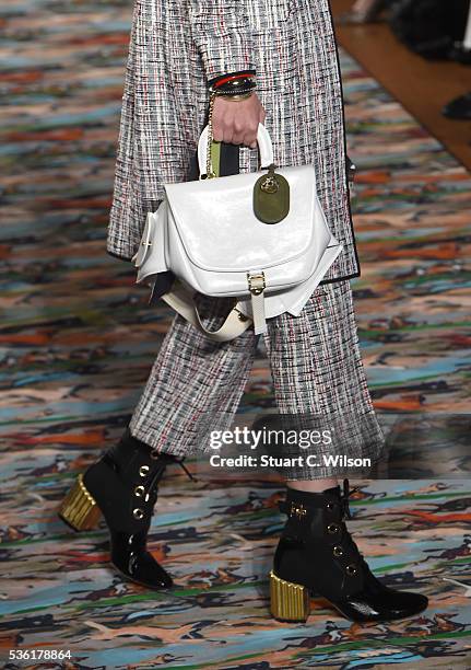 Models walk the runway during the Christian Dior Spring Summer 2017 Cruise collection at Blenheim Palace on May 31, 2016 in Woodstock, England.