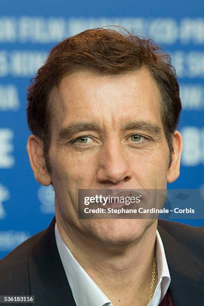 Clive Owen attends the International Jury Press Conference during the 66th Berlinale International Film Festival at Grand Hyatt Hotel on February 11,...