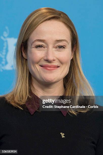 Actress Jennifer Ehle attends the 'A Quiet Passion' photo call during the 66th Berlinale International Film Festival Berlin at Grand Hyatt Hotel on...