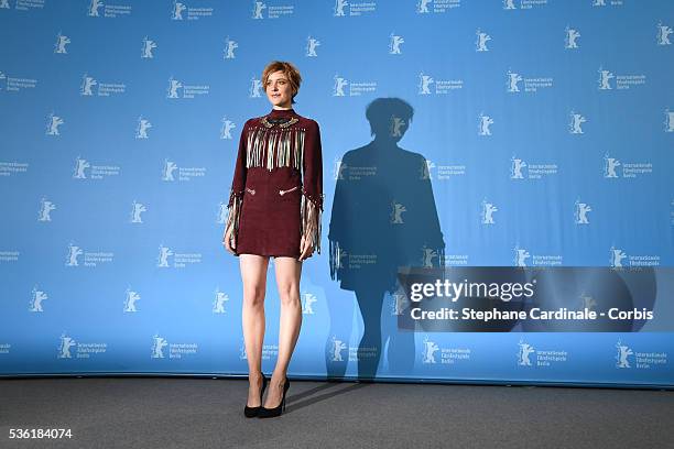 Actress Greta Gerwig attends the 'Maggie's Plan' photo call during the 66th Berlinale International Film Festival Berlin at Grand Hyatt Hotel on...