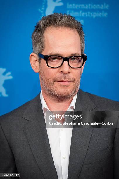 Actor Tom Hollander attends the 'The Night Manager' premiere during the 66th Berlinale International Film Festival Berlin at Haus der Berlinale on...