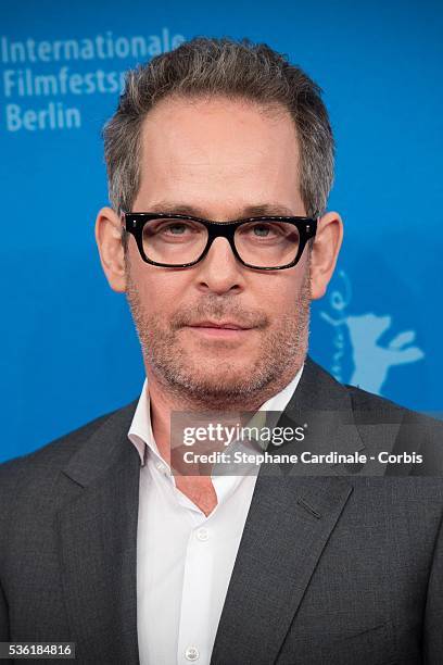 Actor Tom Hollander attends the 'The Night Manager' premiere during the 66th Berlinale International Film Festival Berlin at Haus der Berlinale on...