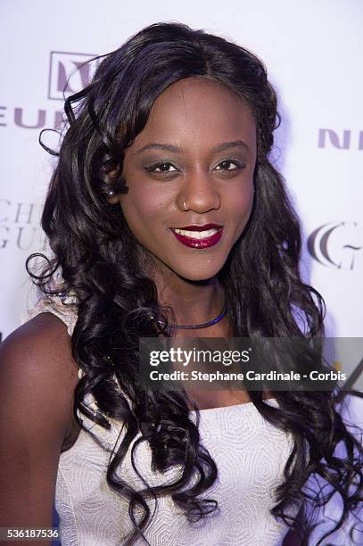 Assa Sylla attends the Christophe Guillarme show as part of the Paris Fashion Week Womenswear Fall/Winter 2016/2017 on March 2, 2016 in Paris, France.