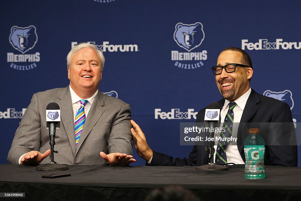 Memphis Grizzlies Introduce David Fizdale as Head Coach