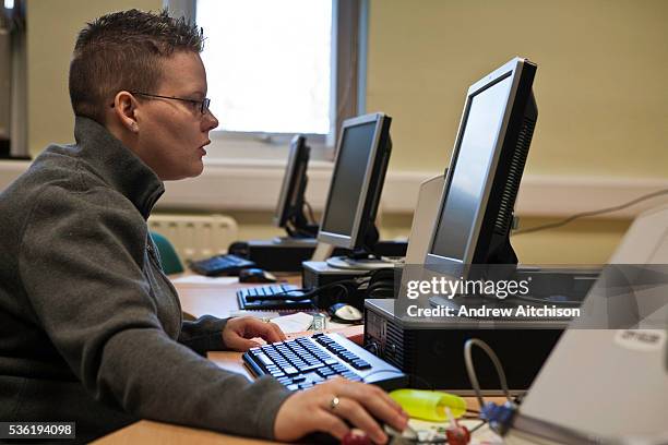 Proson Computer 18 Hm Prison Askham Grange Stock Photos, High-Res Pictures, and Images ...