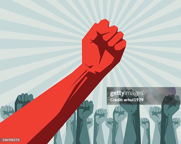 revolution - sozialismus stock-grafiken, -clipart, -cartoons und -symbole