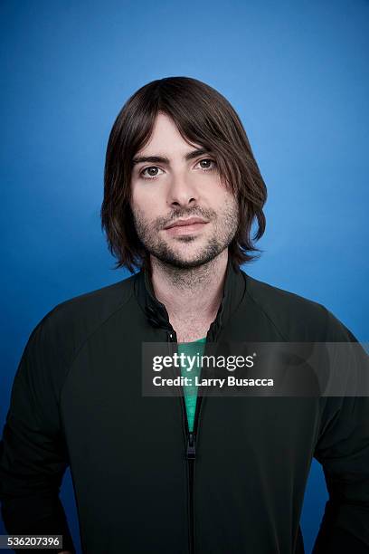 Director Robert Schwartzman poses for a portrait at the Tribeca Film Festival on April 15, 2016 in New York City.