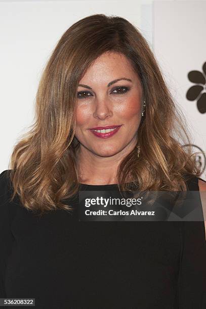 Raquel Rodriguez attends Tacha Beauty and Javier De Benito Institute party at the Santa Coloma Palace on May 31, 2016 in Madrid, Spain.