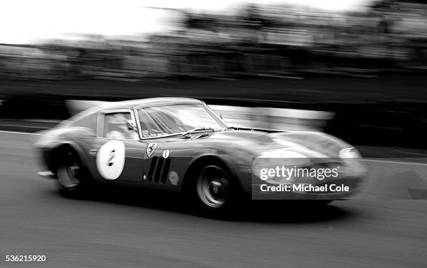 Ferrari 330 GTO driven by Lukas Huni/ Carlo Vogele in the RAC TT Celebration Race