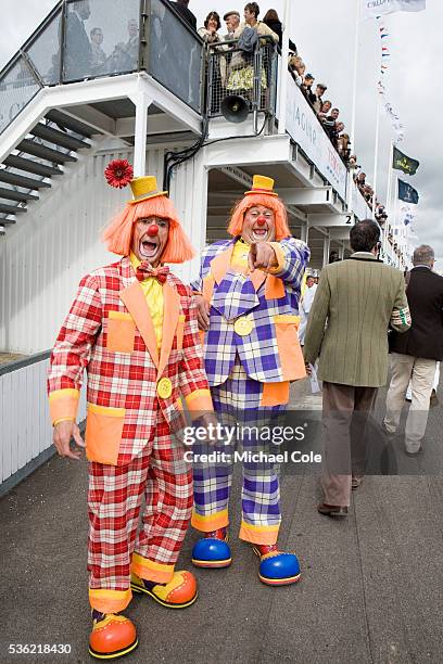 Clowns in the Pit Lane