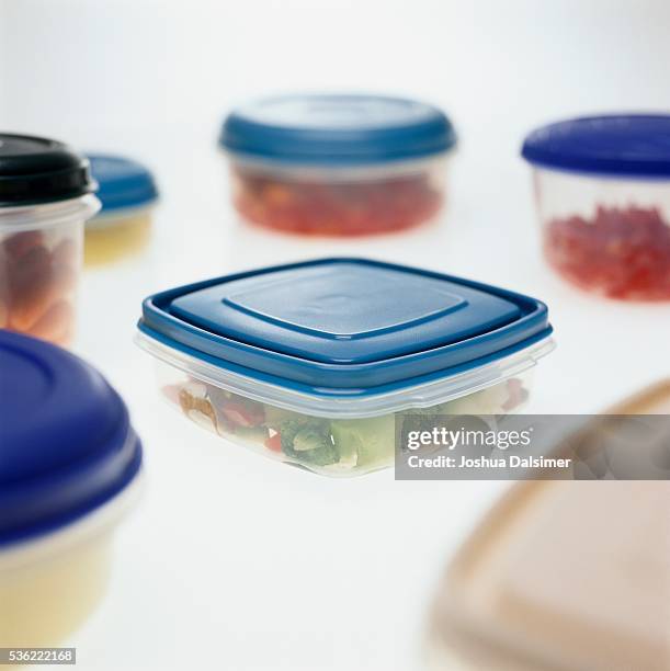 food storage containers - joshua dalsimer stock pictures, royalty-free photos & images