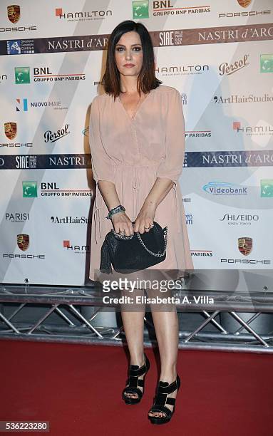 Alessia Barela attends Nastri D'Argento 2016 Award Nominations at Maxxi on May 31, 2016 in Rome, Italy.